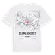 Delmenhorst karta t-shirt