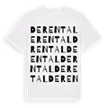 Derental ordlek t-shirt