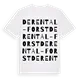 Derental-Forst ordlek t-shirt