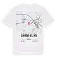 Derneburg karta t-shirt