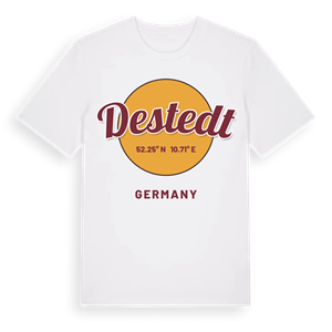 Destedt cirkel t-shirt – ekologisk bomull t-shirt från Pinshirt