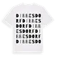 Dibbesdorf ordlek t-shirt