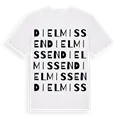 Dielmissen ordlek t-shirt