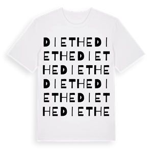 Diethe ordlek t-shirt – ekologisk bomull t-shirt från Pinshirt