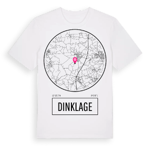 Dinklage t-shirt – ekologisk bomull t-shirt från Pinshirt