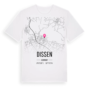Dissen karta t-shirt – ekologisk bomull t-shirt från Pinshirt