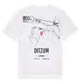 Ditzum karta t-shirt