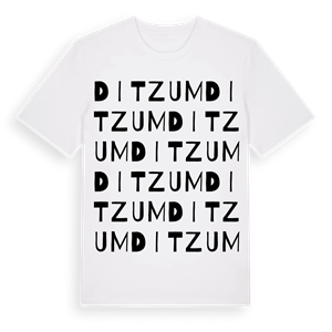 Ditzum ordlek t-shirt – ekologisk bomull t-shirt från Pinshirt