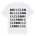 Dobbeln ordlek t-shirt
