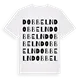 Dobbeln ordlek t-shirt