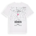 Döhren karta t-shirt