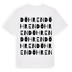 Döhren ordlek t-shirt – ekologisk bomull t-shirt från Pinshirt