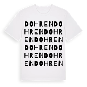 Dohren ordlek t-shirt – ekologisk bomull t-shirt från Pinshirt