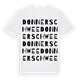 Donnerschwee ordlek t-shirt