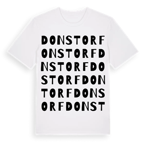 Donstorf ordlek t-shirt – ekologisk bomull t-shirt från Pinshirt