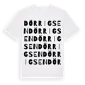 Dörrigsen ordlek t-shirt