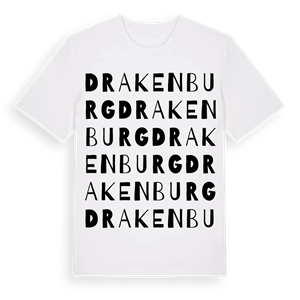 Drakenburg ordlek t-shirt – ekologisk bomull t-shirt från Pinshirt