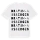 Dratum-Ausbergen ordlek t-shirt