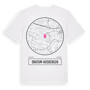 Dratum-Ausbergen t-shirt – ekologisk bomull t-shirt från Pinshirt