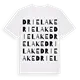 Drielake ordlek t-shirt