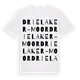 Drielaker-Moor ordlek t-shirt