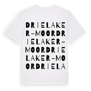 Drielaker-Moor ordlek t-shirt – ekologisk bomull t-shirt från Pinshirt