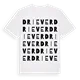 Driever ordlek t-shirt