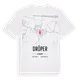 Dröper karta t-shirt