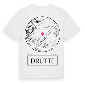 Drütte t-shirt – ekologisk bomull t-shirt från Pinshirt