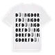 Düingdorf ordlek t-shirt