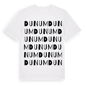 Dunum ordlek t-shirt – ekologisk bomull t-shirt från Pinshirt