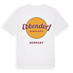 Ebbendorf cirkel t-shirt – ekologisk bomull t-shirt från Pinshirt
