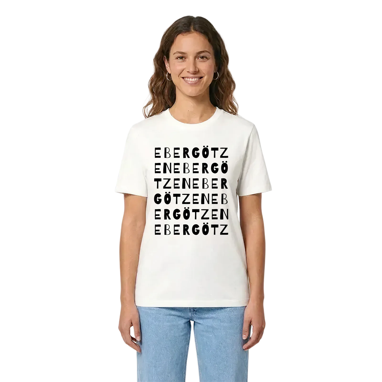 Ebergötzen ordlek t-shirt – White, i miljö