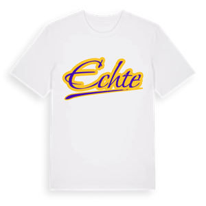 Echte baseball t-shirt – ekologisk bomull t-shirt från Pinshirt