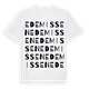 Edemissen ordlek t-shirt