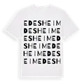 Edesheim ordlek t-shirt