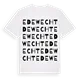 Edewecht ordlek t-shirt