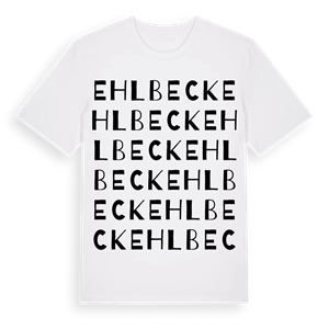 Ehlbeck ordlek t-shirt – ekologisk bomull t-shirt från Pinshirt