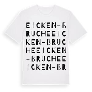 Eicken-Bruche ordlek t-shirt – ekologisk bomull t-shirt från Pinshirt
