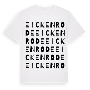Eickenrode ordlek t-shirt – ekologisk bomull t-shirt från Pinshirt