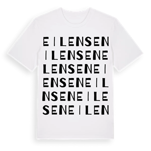 Eilensen ordlek t-shirt – ekologisk bomull t-shirt från Pinshirt