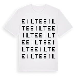 Eilte ordlek t-shirt – ekologisk bomull t-shirt från Pinshirt
