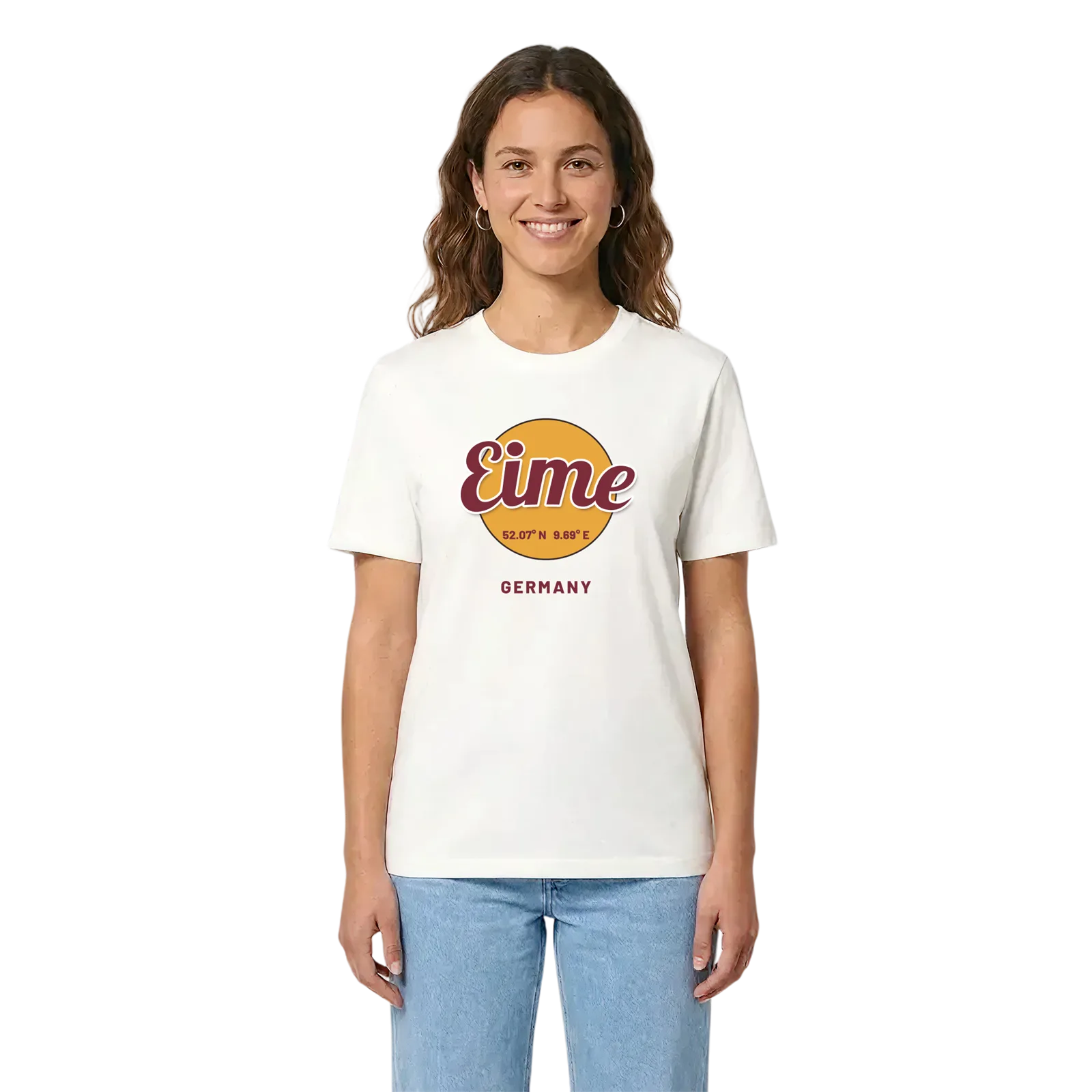 Eime cirkel t-shirt – White, i miljö