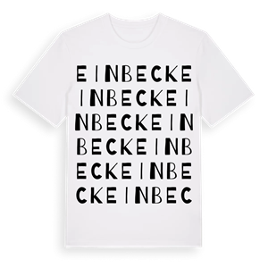 Einbeck ordlek t-shirt – ekologisk bomull t-shirt från Pinshirt
