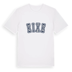 Eixe college t-shirt – ekologisk bomull t-shirt från Pinshirt
