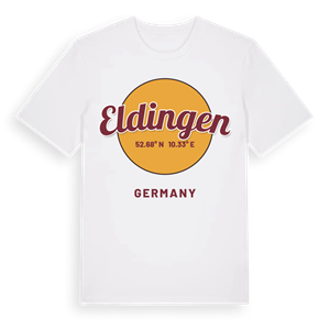 Eldingen cirkel t-shirt – ekologisk bomull t-shirt från Pinshirt