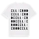 Ellierode ordlek t-shirt
