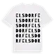 Elsdorf ordlek t-shirt
