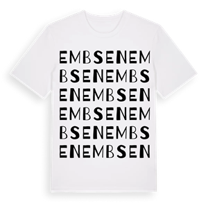 Embsen ordlek t-shirt – ekologisk bomull t-shirt från Pinshirt