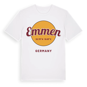 Emmen cirkel t-shirt – ekologisk bomull t-shirt från Pinshirt